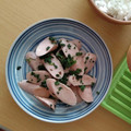 よちりん's cooksnap of when they made お弁当に♪魚肉ソーセージのパセリマヨ焼き.