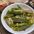ゆるмαмα's cooksnap of when they made 簡単激ウマ♡オクラと茗荷のさっぱり浅漬け.