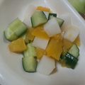 ポニーリボン's cooksnap of when they made ピーチサラダ・保育園給食.