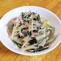 ちえたろう's cooksnap of when they made パパっと1品♡ベーコンと野菜のごま炒め.