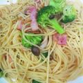 oggiii☆'s cooksnap of when they made ウインナーとブロッコリーのパスタ♪.