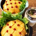 m…m's cooksnap of when they made かんたん手順あり＊編み込みオムライス.