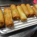 るーぴー♡'s cooksnap of when they made しそとウインナーとチーズのおつまみ春巻き.