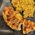 まさりなままさん's cooksnap of when they made ハッセルバック・チキン（きのこチーズ）.