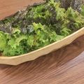 呑み食いずぼらママ's cooksnap of when they made わさび菜のサラダ～韓国風～.