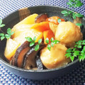 辰夫女子's cooksnap of when they made 里芋（八頭）と大根と人参の煮物.