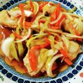 ももんちゃん✩'s cooksnap of when they made 野菜たっぷり♪タラの南蛮漬け.