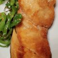 ロンパフママ's cooksnap of when they made 生鮭の照り焼き☆フライパンで.