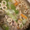 レベッカ8's cooksnap of when they made じっくり煮出したスープが自慢の鶏塩白湯鍋.