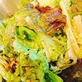 shioriのママ's cooksnap of when they made 焼肉屋さんの味☆サラダ菜ムンチサラダ.