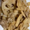＊ゆずぴー＊'s cooksnap of when they made れんこんと豚肉のきんぴら♪主菜にも♪.