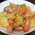 れいちょんぐ's cooksnap of when they made 新じゃがとウィンナーと玉ねぎのバター炒め.