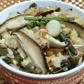 ふんにゃん's cooksnap of when they made 山菜ときのこのおこわ.