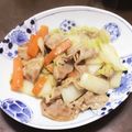 居酒屋まるみ's cooksnap of when they made 白菜と豚肉のトロッと中華風炒め.