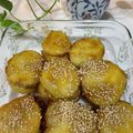 さくらもちちゃん's cooksnap of when they made 簡単!サツマイモのいももち.