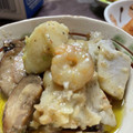 toshio39's cooksnap of when they made エビと里芋のアヒージョ.