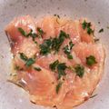 ねこおたま's cooksnap of when they made お刺身嫌いが考案！サーモンのカルパッチョ.