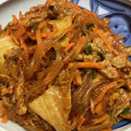 かつぞう☆'s cooksnap of when they made キムチとしらたきのチャプチェ風.