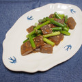 バカリャウ's cooksnap of when they made にんにくの芽と蒟蒻の味噌炒め.