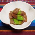 バカリャウ's cooksnap of when they made 簡単！こんにゃくと甘長ししとうの甘辛煮.
