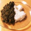 水玉ぱじゃま's cooksnap of when they made ほうれん草のドライカレー【JA福岡市】.