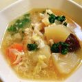 なべこげた！'s cooksnap of when they made ハヤトウリの中華風スープ.