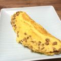 Manami213's cooksnap of when they made ふわとろ納豆チーズオムレツ.