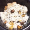 crispylove's cooksnap of when they made 剥き栗で簡単！ヘビロテ栗ご飯.