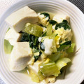 ああっzくmああま's cooksnap of when they made 青梗菜と豆腐かき玉の中華煮.