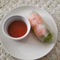akoreana's cooksnap of when they made 本場ベトナムのエビ生春巻き.