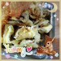 海理ママ's cooksnap of when they made ジューシー♪しいたけの天ぷら(^^).