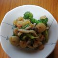 くネコまろす's cooksnap of when they made えび＋しめじ＋ブロッコリー！塩炒め.