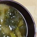 ♡Catherine's cooksnap of when they made 生椎茸とわかめの味噌汁.