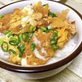 ✩RoHa✩'s cooksnap of when they made 簡単フライパンで4人分カツ丼.