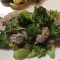 かんじきんぐ's cooksnap of when they made 長ねぎとブロッコリーと豚肉のマヨソテー.