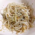 sabo152's cooksnap of when they made レンジで簡単☆やみつきもやしのナムル.
