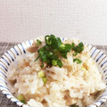 horseland's cooksnap of when they made 簡単！！蓮根と鶏肉の炊き込みご飯.
