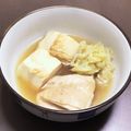 居酒屋まるみ's cooksnap of when they made 簡単ヘルシー❀鶏肉と焼豆腐と白菜の煮物.