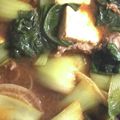 クックHB0OYQ☆'s cooksnap of when they made ニラと豆腐でキムチ煮♪.