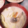 ひっこ's cooksnap of when they made 居酒屋さんの鮭の粕汁.