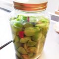 アロ～ハ！'s cooksnap of when they made やみつきピクルス(青トマトピクルス).