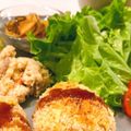 ◩のんち◩'s cooksnap of when they made ✿秘密入り♡さつまいもコロッケ✿.