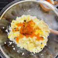 かえでママ！'s cooksnap of when they made お弁当にも☆福神漬けと卵とポテトのサラダ.