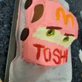☆アリスの女☆'s cooksnap of when they made キャラケーキ☆車.
