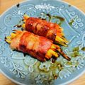 あさちゃん☀︎'s cooksnap of when they made 簡単晩ごはん♡安納芋と人参の甘辛肉巻き.