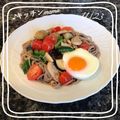 ♪キッチンmama's cooksnap of when they made 時短！手間なし！夏野菜のぶっかけそば.