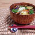 Yukiまむ's cooksnap of when they made 捨てないで！大根の葉っぱdeお味噌汁。.