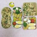 みかかめ's cooksnap of when they made かぶの葉とベーコンの和風チャーハン.