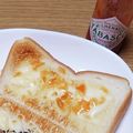 ﾋﾟﾛﾐ♡'s cooksnap of when they made 大人のマヨチーズタバスコトースト。.