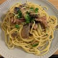 やまよ✩'s cooksnap of when they made ものぐさレシピ☆さば缶とめんつゆパスタ.